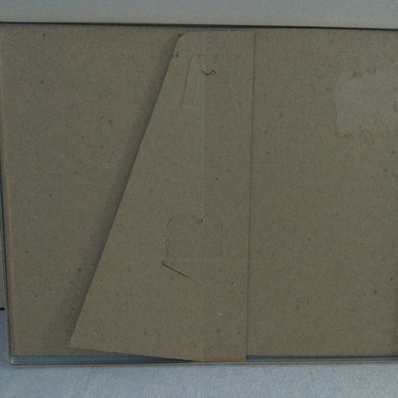 Two metallic etching? prints landscape framed waterfall and city - Picture 3 of 5